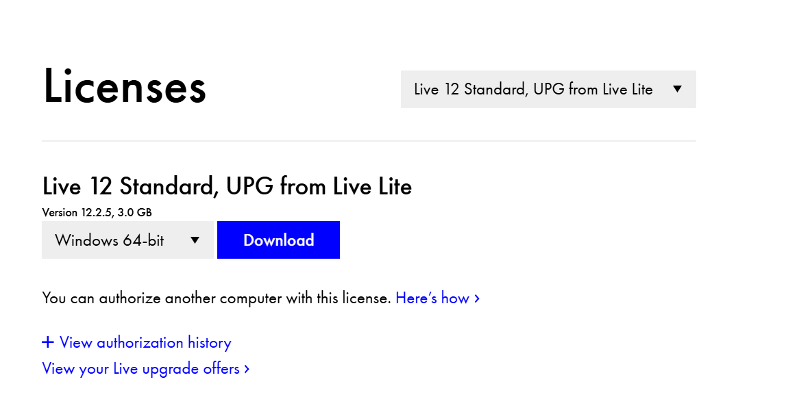 Ableton Ableton 12 Live Standard